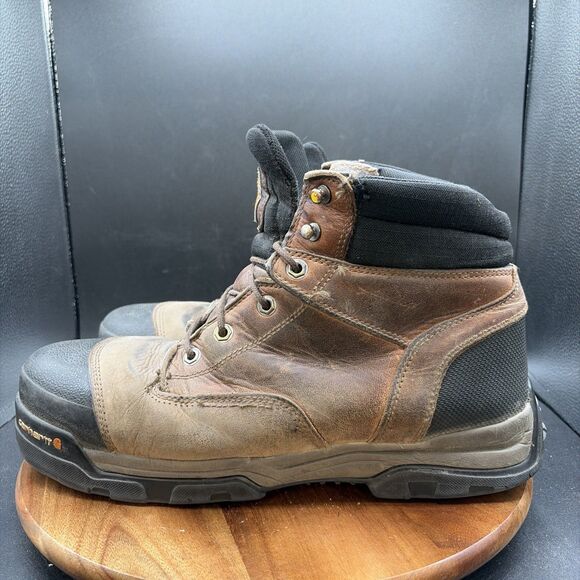 Carhartt Ground Force Men Size 12 M Work Boots Comp Toe WP 6\